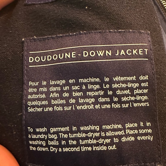 24M Baby Boy Blue Parka from Jacadi. - Picture 3 of 4